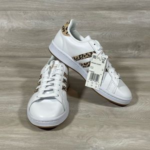 Adidas Women’s Grand Court Sneakers- White/ Cardboard